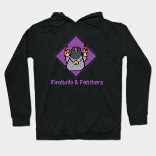 Fireballs & Feathers Sorcerer Pigeon Hoodie